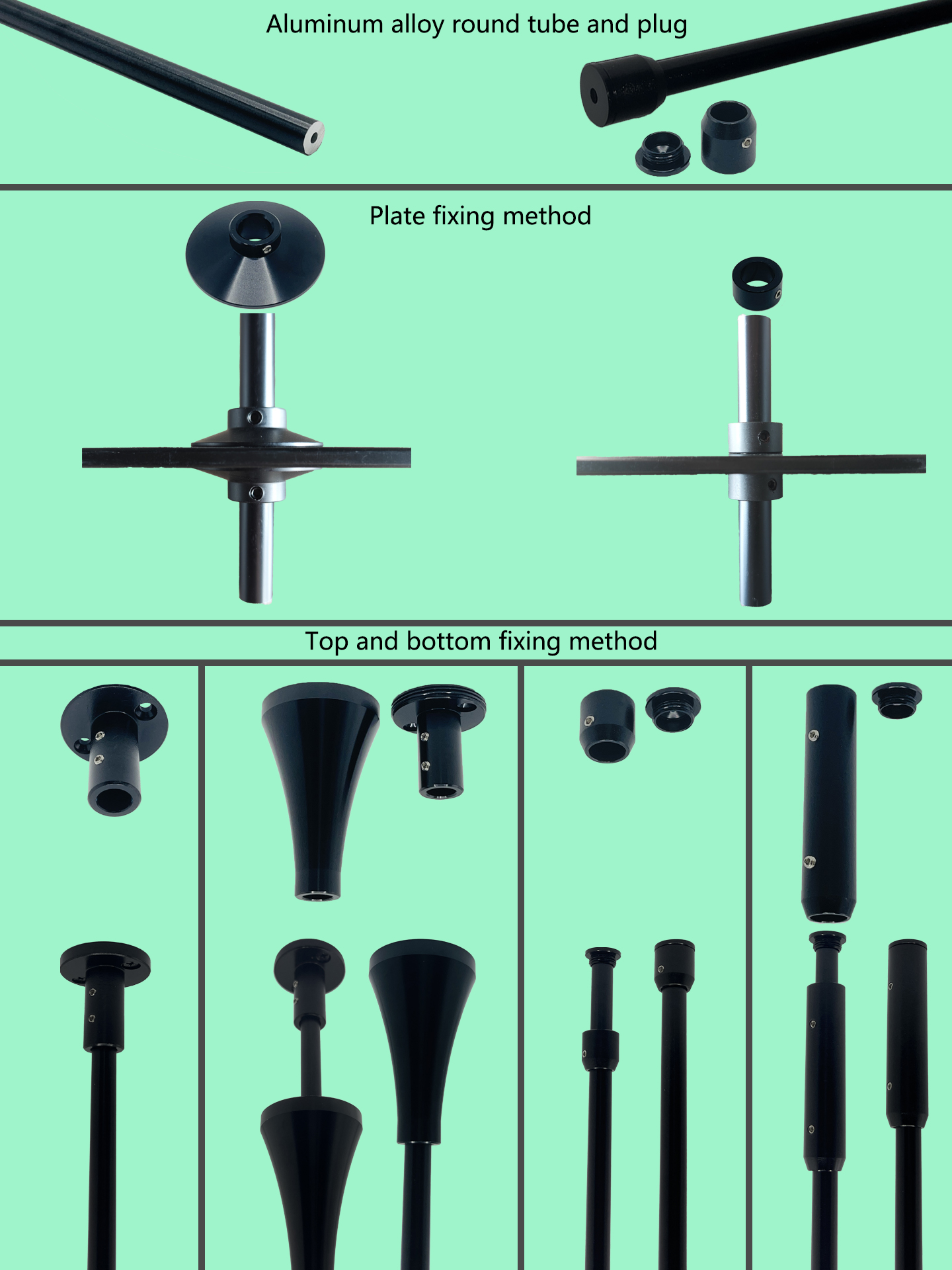 Hanging device rack accessories (assembly method)